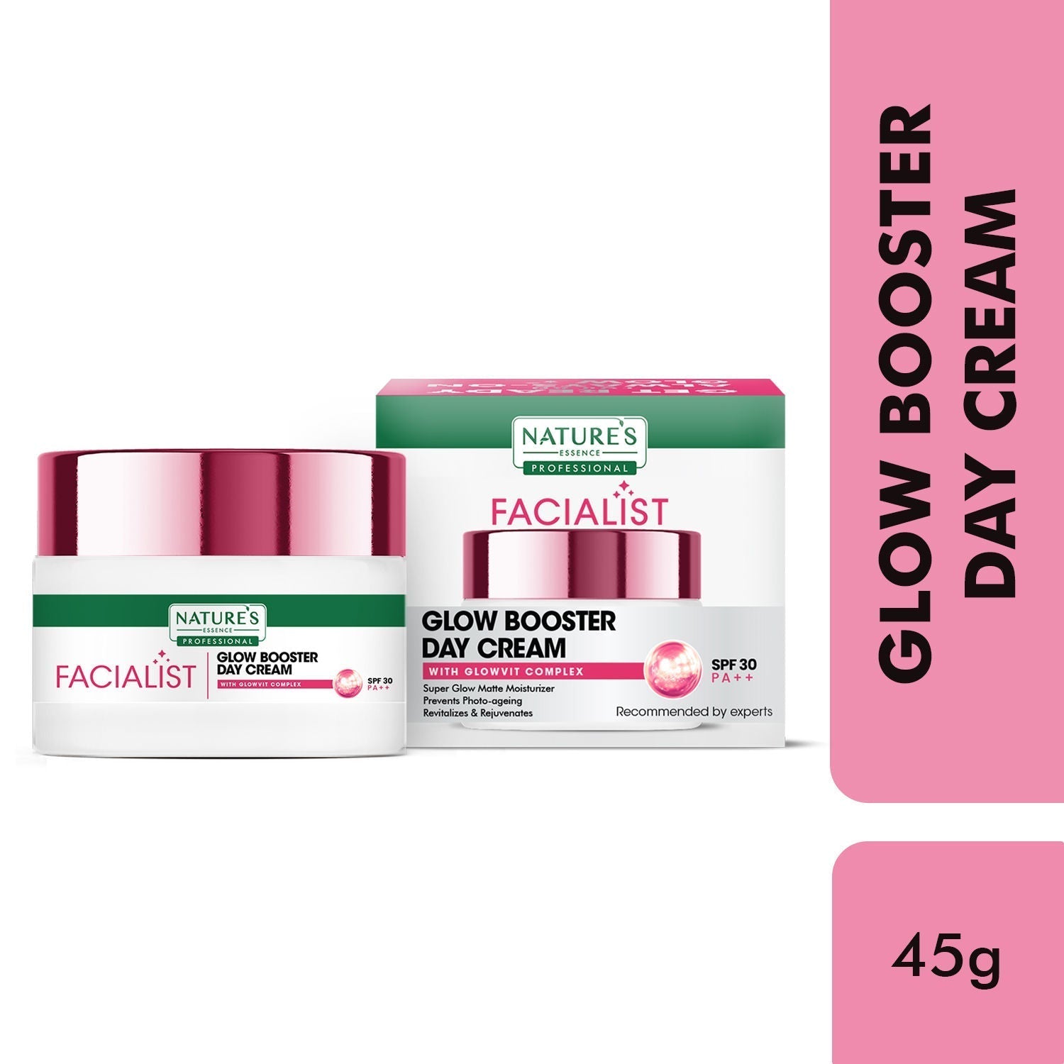 Nature's Essence Professional Facialist Glow Booster Day Cream, 45g Buy at Indicrest