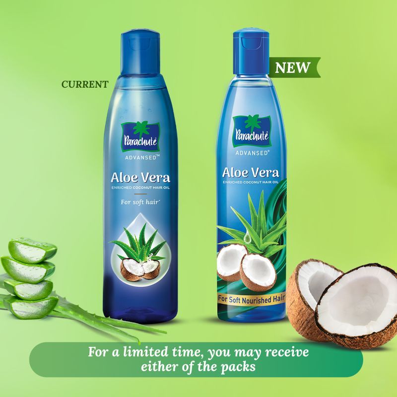 Parachute Advansed Aloe Vera Enriched Coconut Hair Oil for Soft and Strong Hair, 150ml Buy at Indicrest Image 2