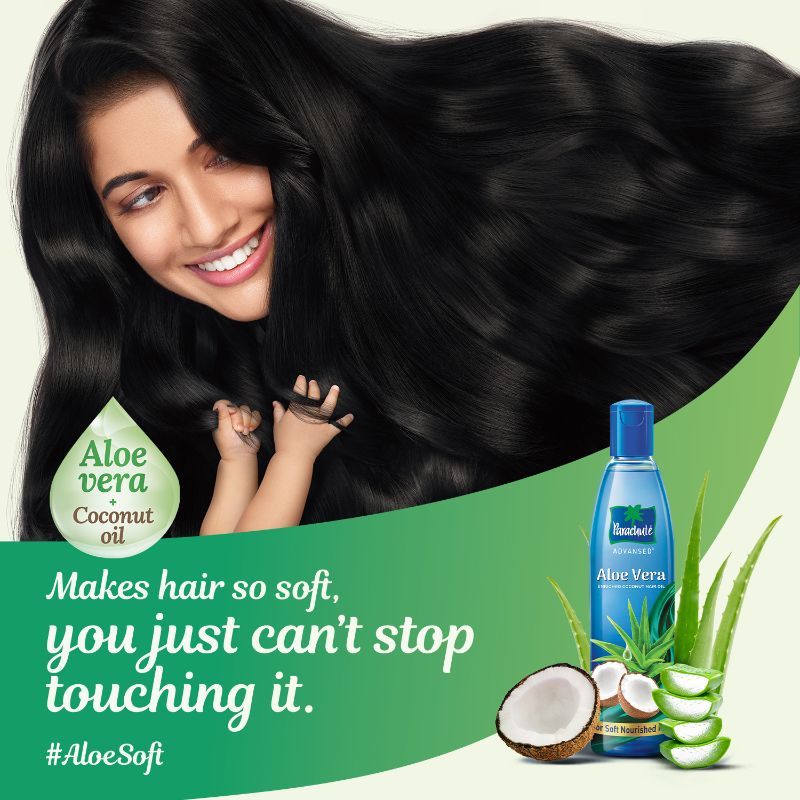 Parachute Advansed Aloe Vera Enriched Coconut Hair Oil for Soft and Strong Hair, 250ml Buy at Indicrest Image 7