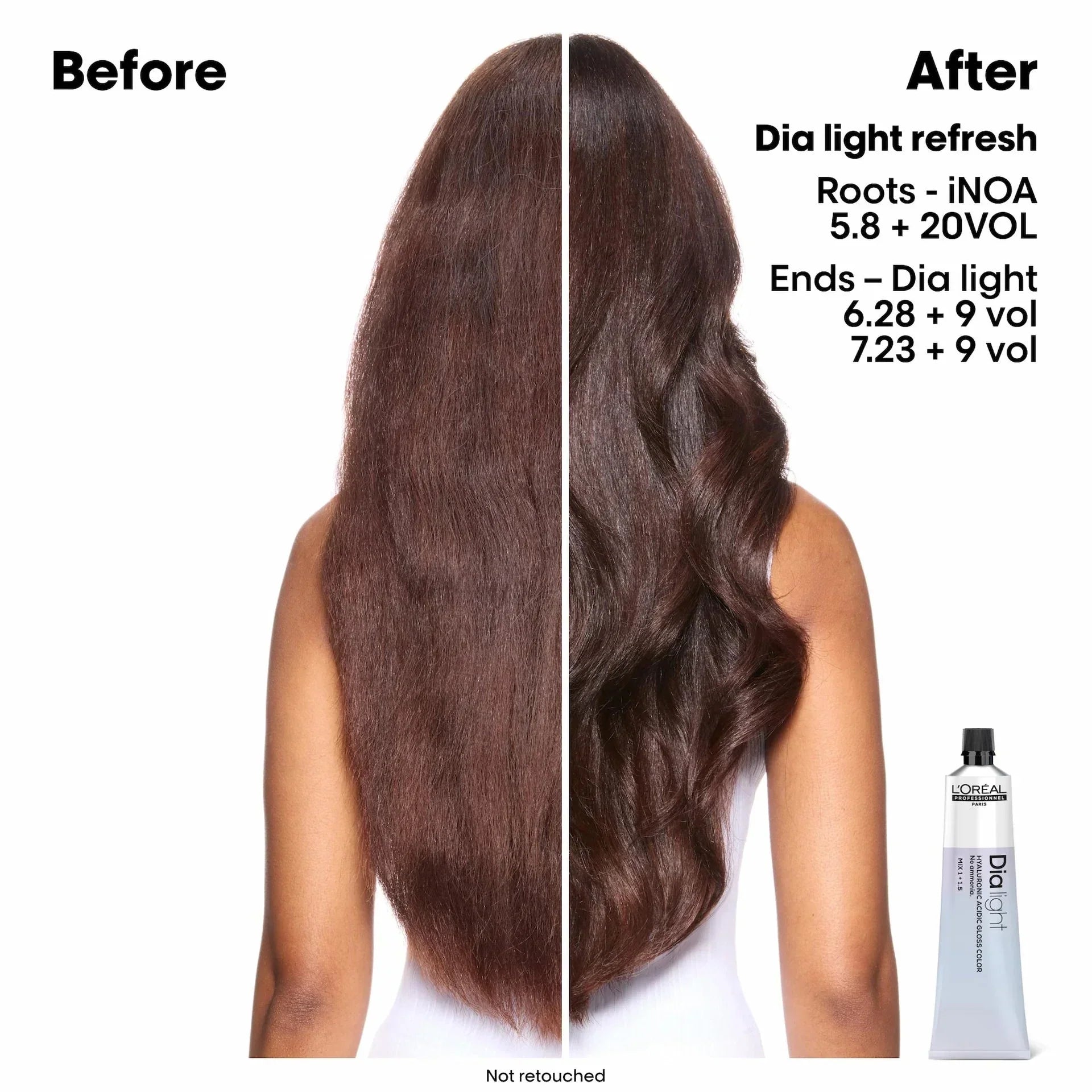 L'Oreal Professionnel Paris Dia Light 7.8 - Mocha Medium Blonde Hair Color, 50ml Buy at Indicrest Image 8