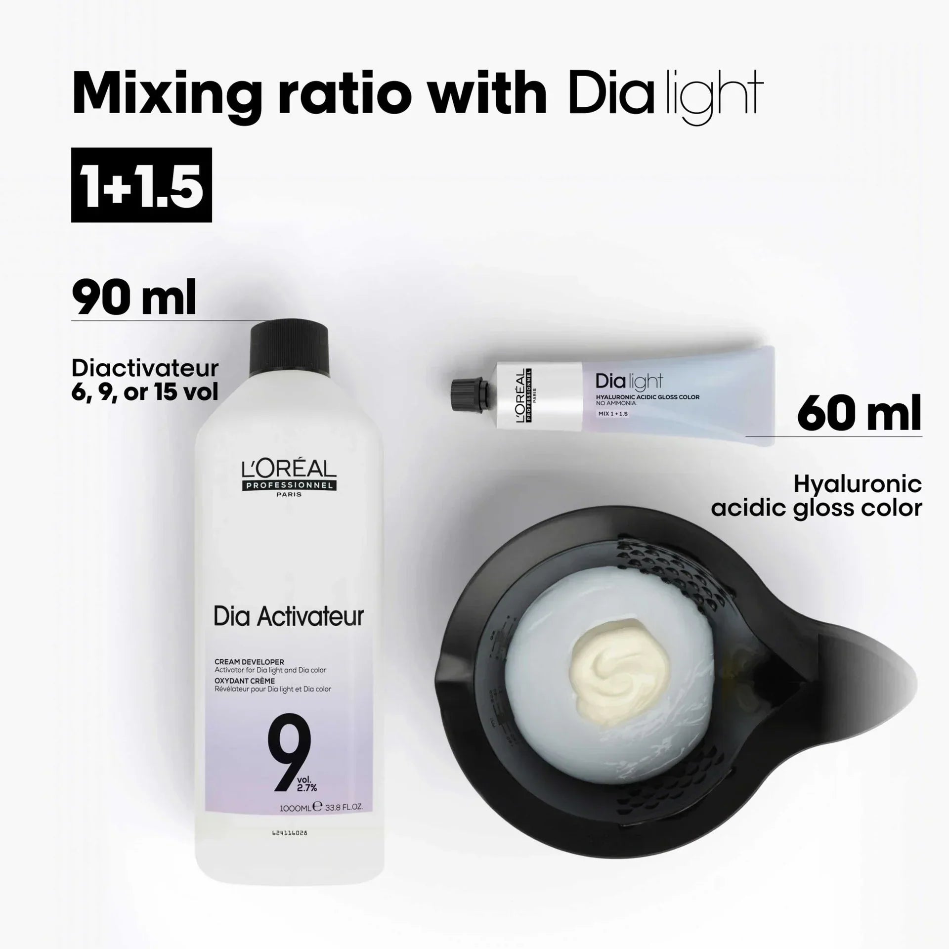 L'Oreal Professionnel Paris Dia Light 6.35 - Warm Dark Blonde Hair Color, 50ml Buy at Indicrest Image 11