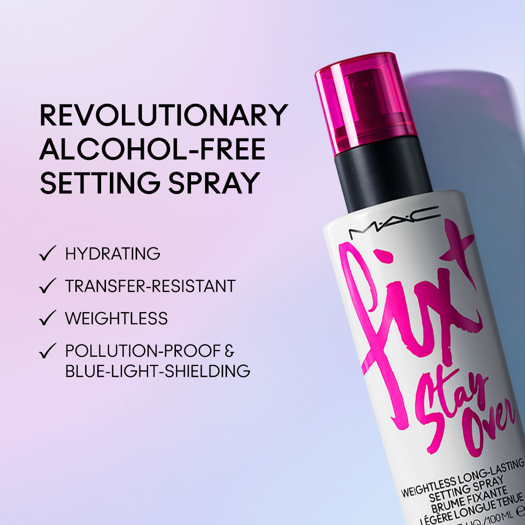 M.A.C Fix+ Stay Over Alcohol-Free 24HR Setting Spray, 100ml