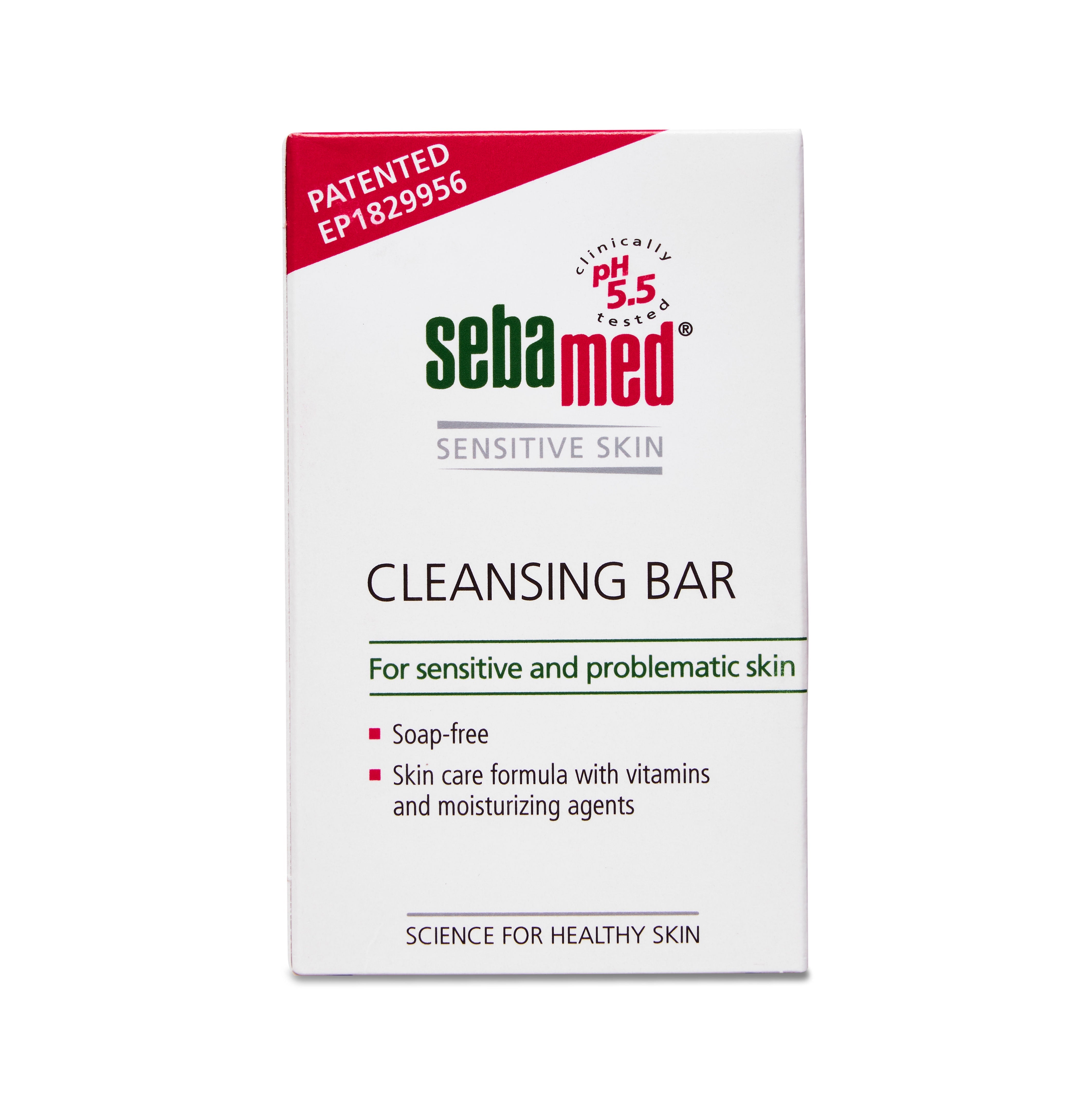Sebamed Cleansing Bar, PH 5.5, Soap-Free,Normal-Oily Skin,With Vitamins & Moisturizing Agents, 100g Buy at Indicrest