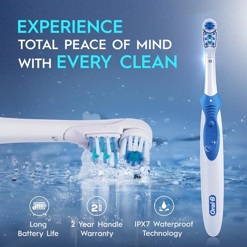 Oral B CrossAction Power Toothbrush Replacement Head - Soft, 2 pieces Buy at Indicrest Image 10