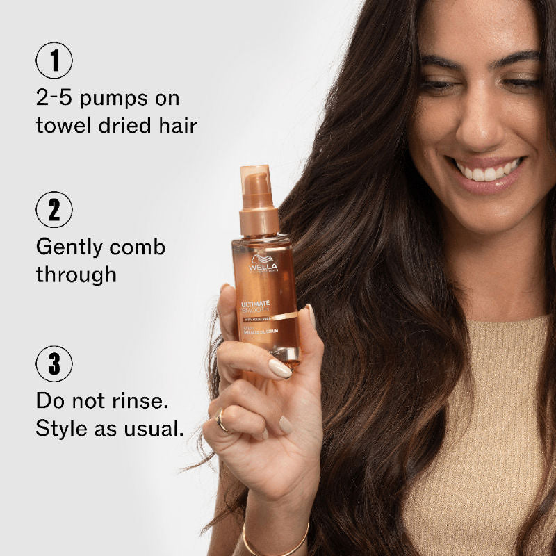 Wella Professionals Ultimate Smooth Miracle Hair Serum, 30ml Buy at Indicrest Image 8