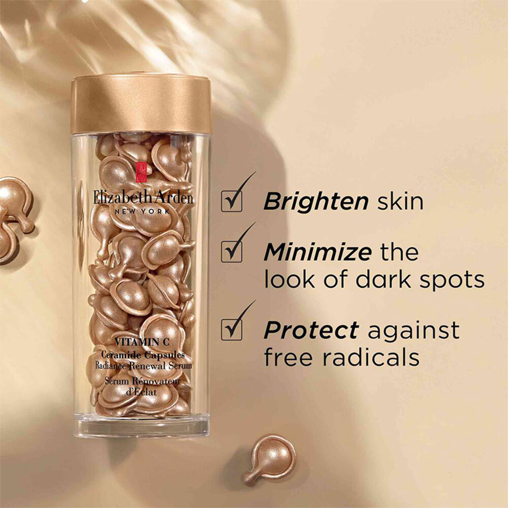 Elizabeth Arden Vitamin C Ceramide Capsules Radiance Renewal Serum, 30 capsules