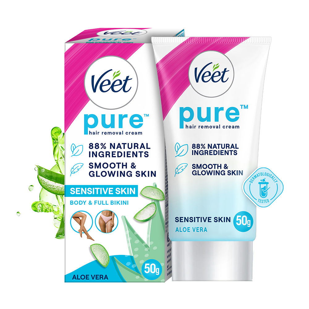 Veet Hair Removal Cream For Sensitive Skin, 50g Buy at Indicrest