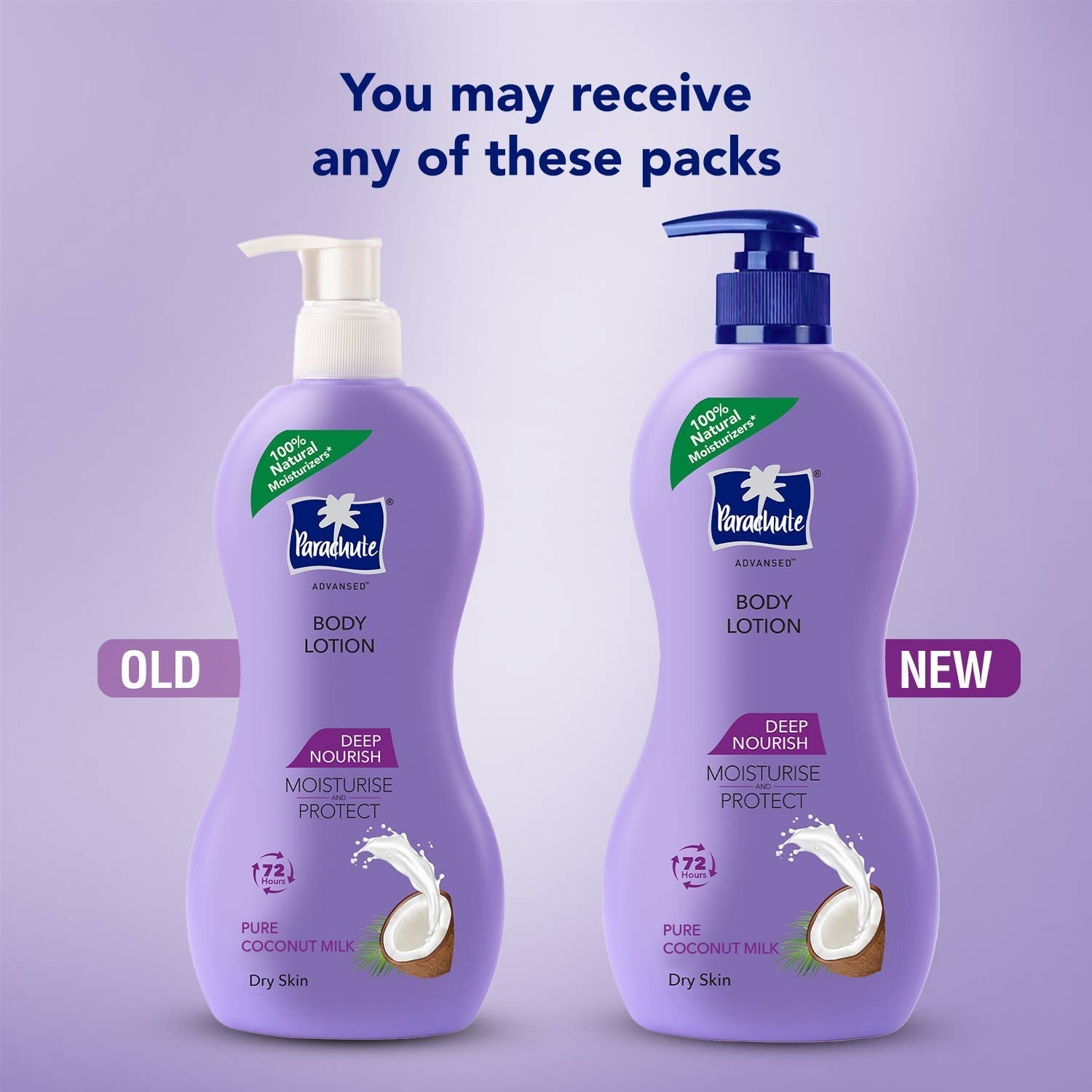 Parachute Advansed Deep Nourish Body Lotion For Women & Men - 100% Natural, 72h Moisturisation, 400ml Buy at Indicrest Image 3