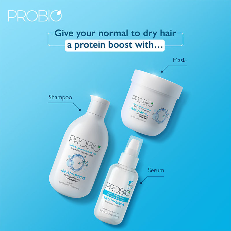 Godrej Professional Probio Keratin Revive Shine Hair Serum, 110ml Buy at Indicrest Image 5