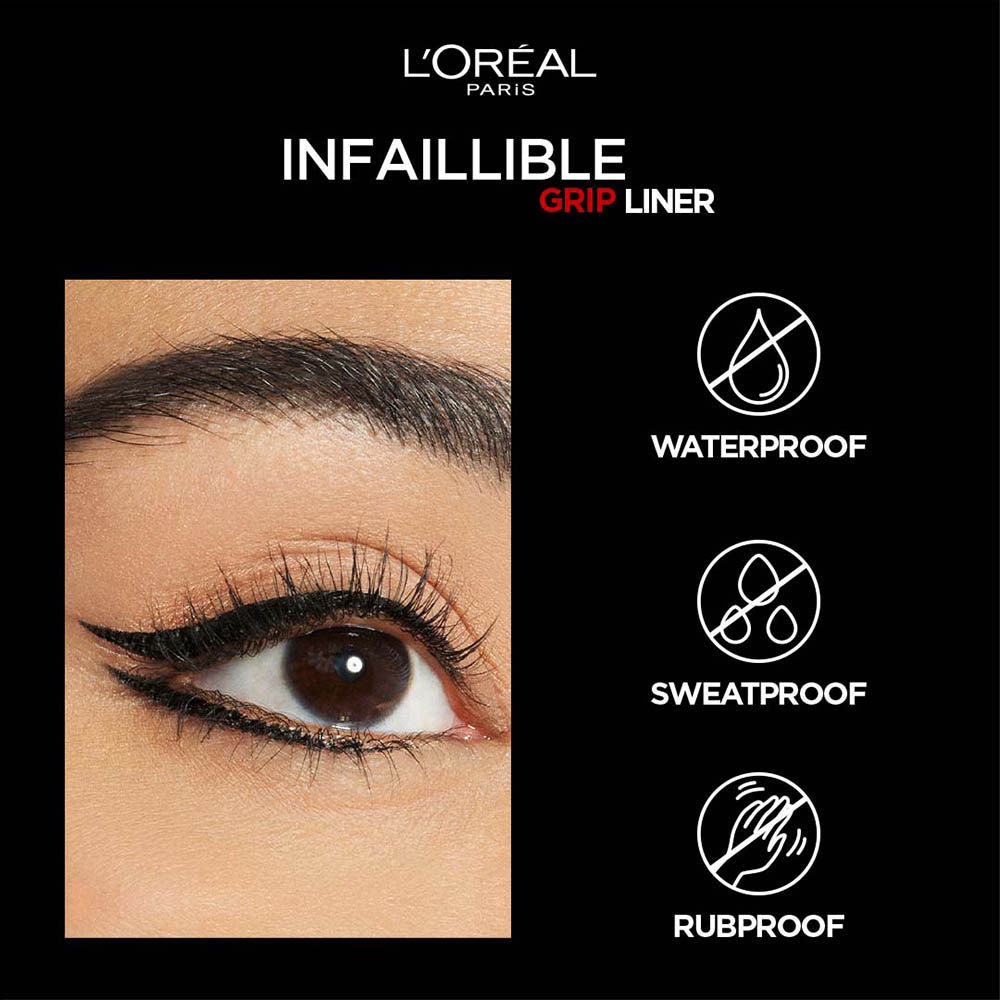L'Oreal Paris Infaillible Grip 24H Matte Liquid Liner - 03 Brown, 10.8g Buy at Indicrest Image 4