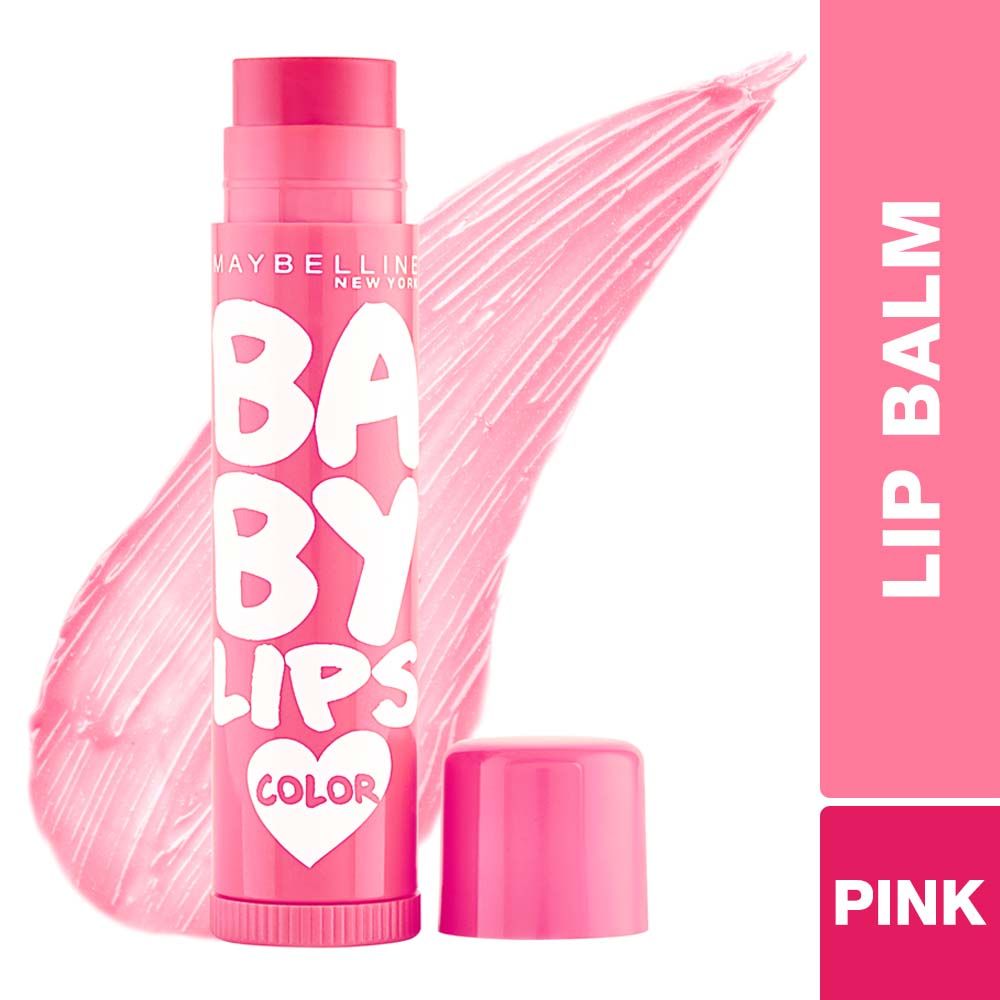Maybelline New York Baby Lips Color Lip Balm with SPF 11, Lasts UpTo 24H - Pink Lolita + Cherry Kiss Combo, 8g Buy at Indicrest Image 3