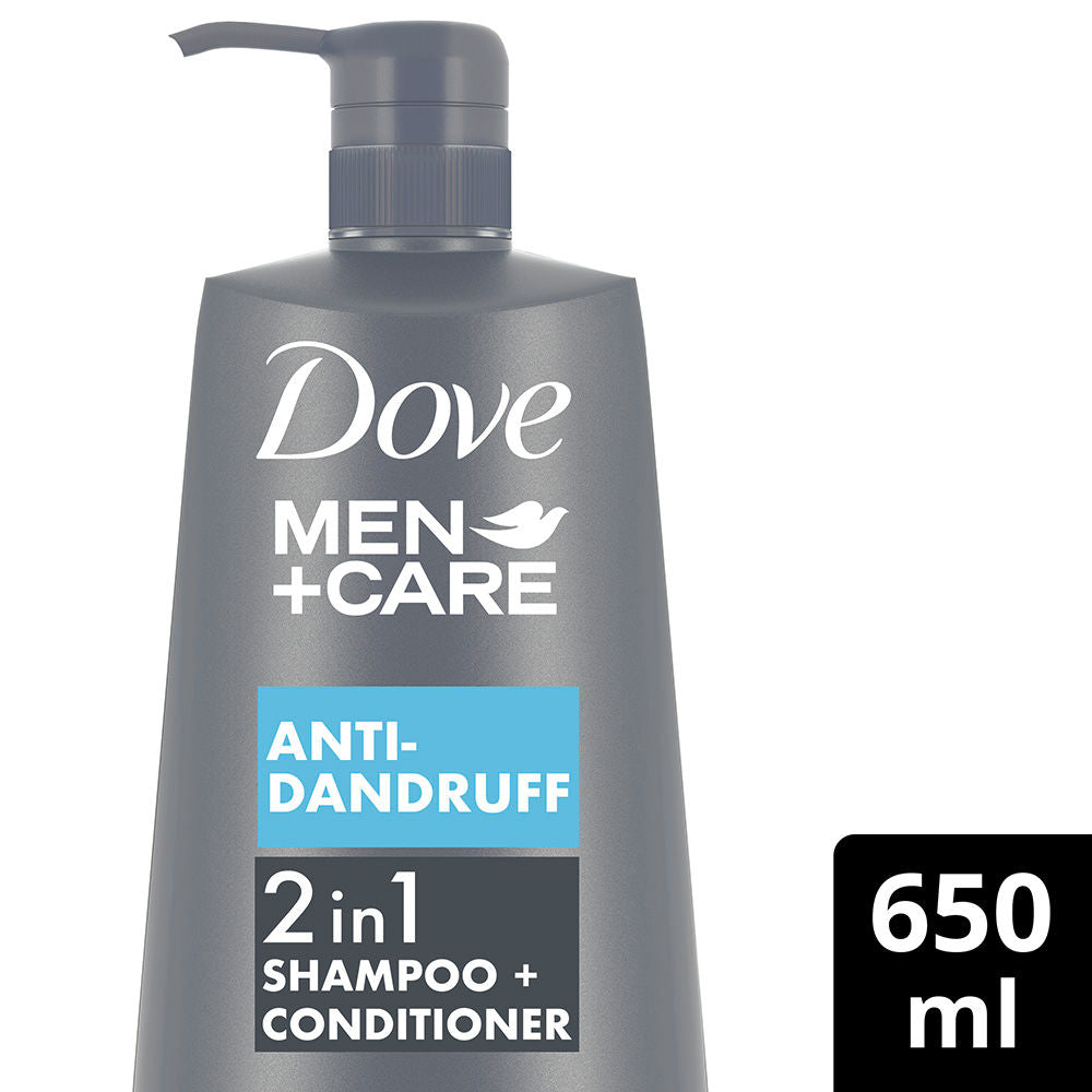 Dove Men +Care Anti Dandruff 2 In 1 Shampoo + Conditioner, 650ml Buy at Indicrest Image 3