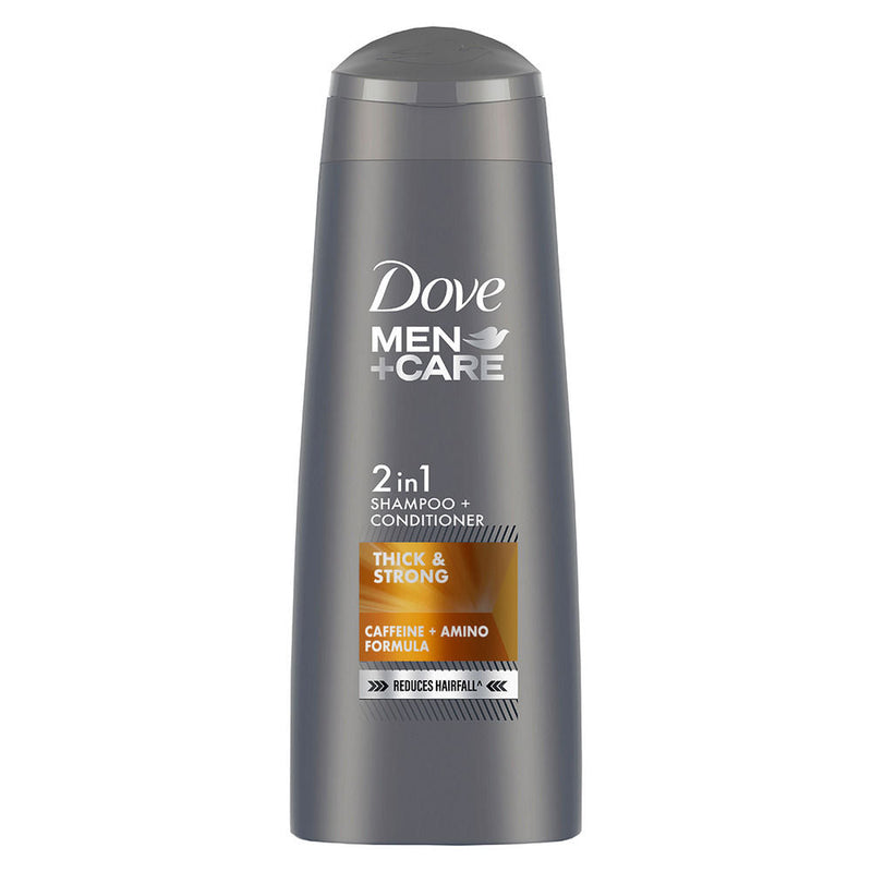 Dove Men +Care Thick & Strong 2 In 1 Shampoo + Conditioner, 180ml Buy at Indicrest