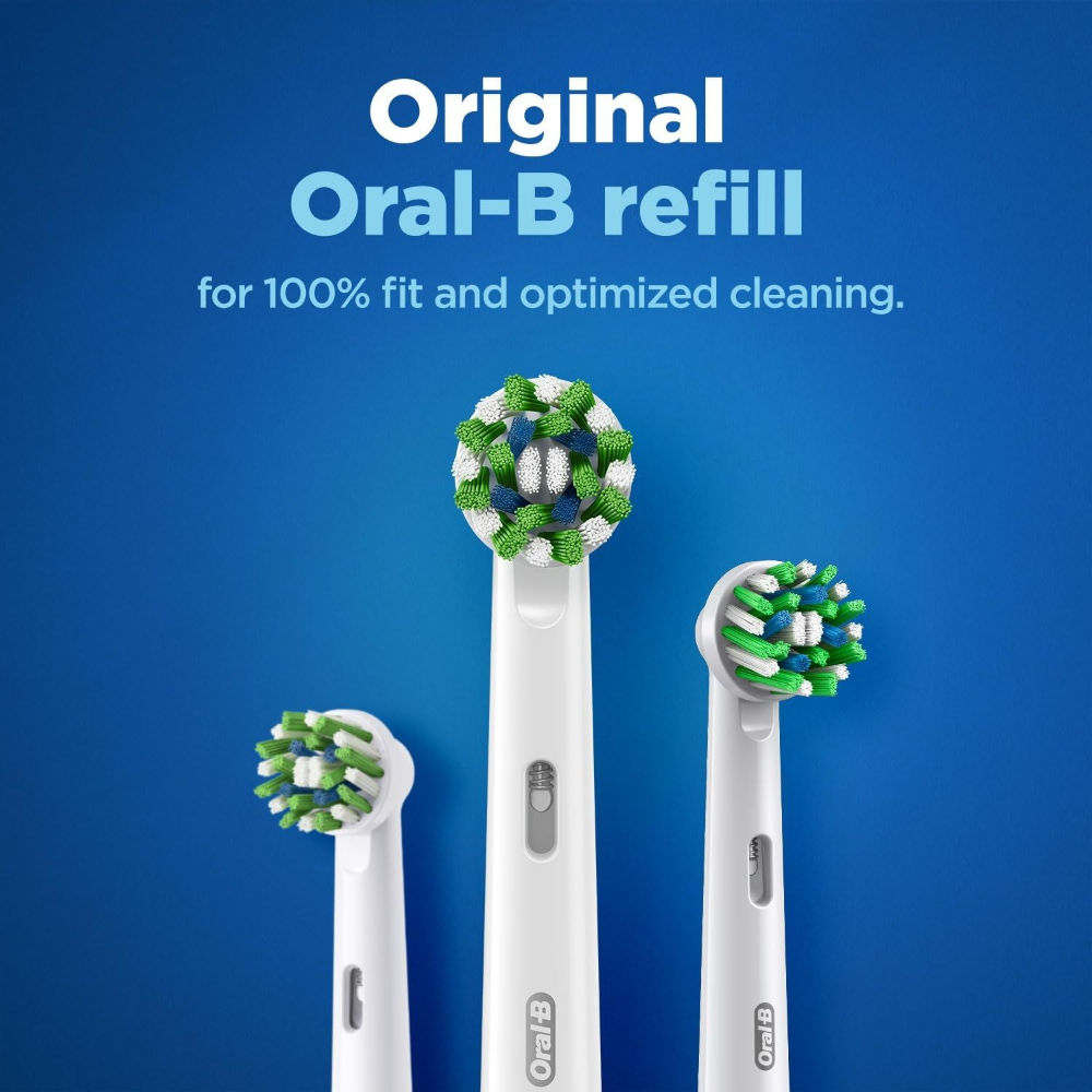 Oral-B Cross Action Electric Toothbrush Replacement Heads (Pack of 4) Buy at Indicrest Image 2