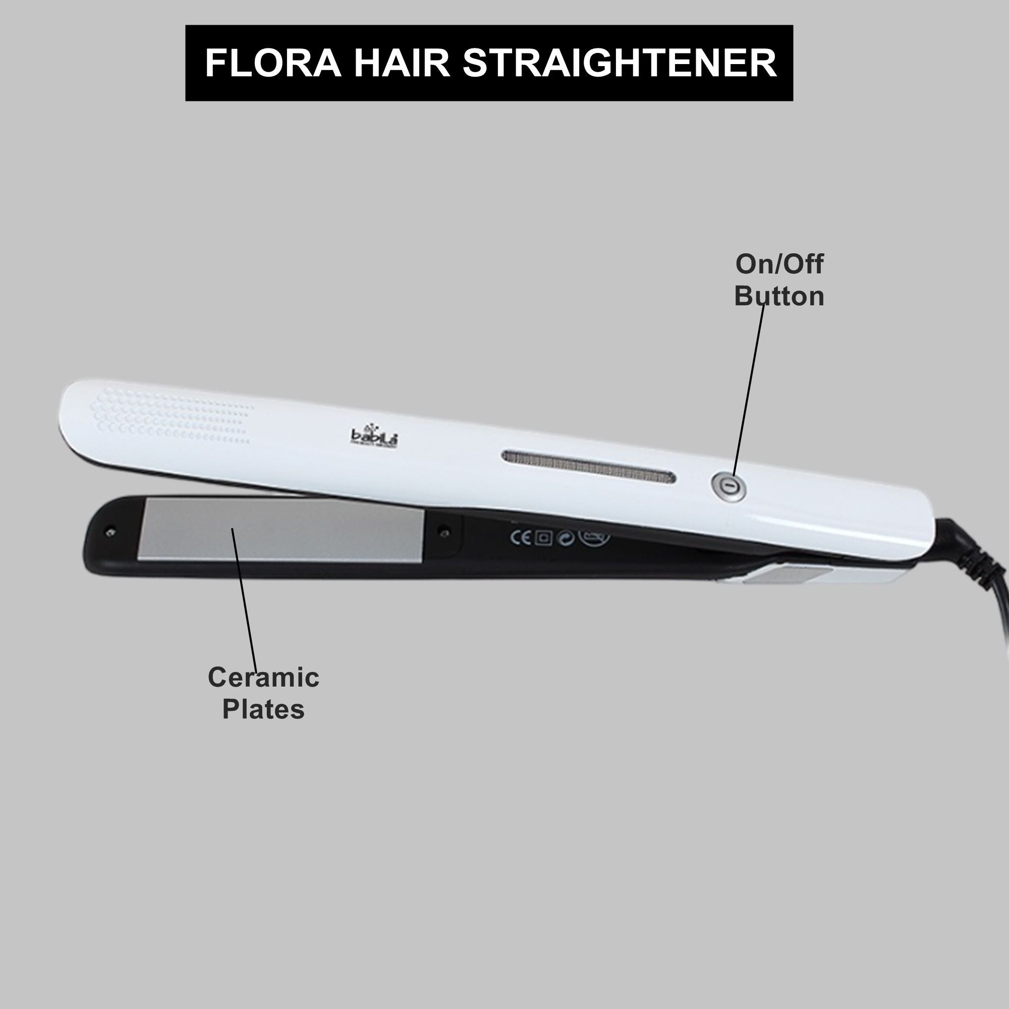 Babila Flora Hair Straightener, 1 piece Buy at Indicrest Image 4