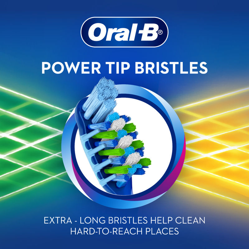 Oral-B Criss Cross Gum Care Toothbrush (Pack of 1, medium), 15.2g Buy at Indicrest Image 5