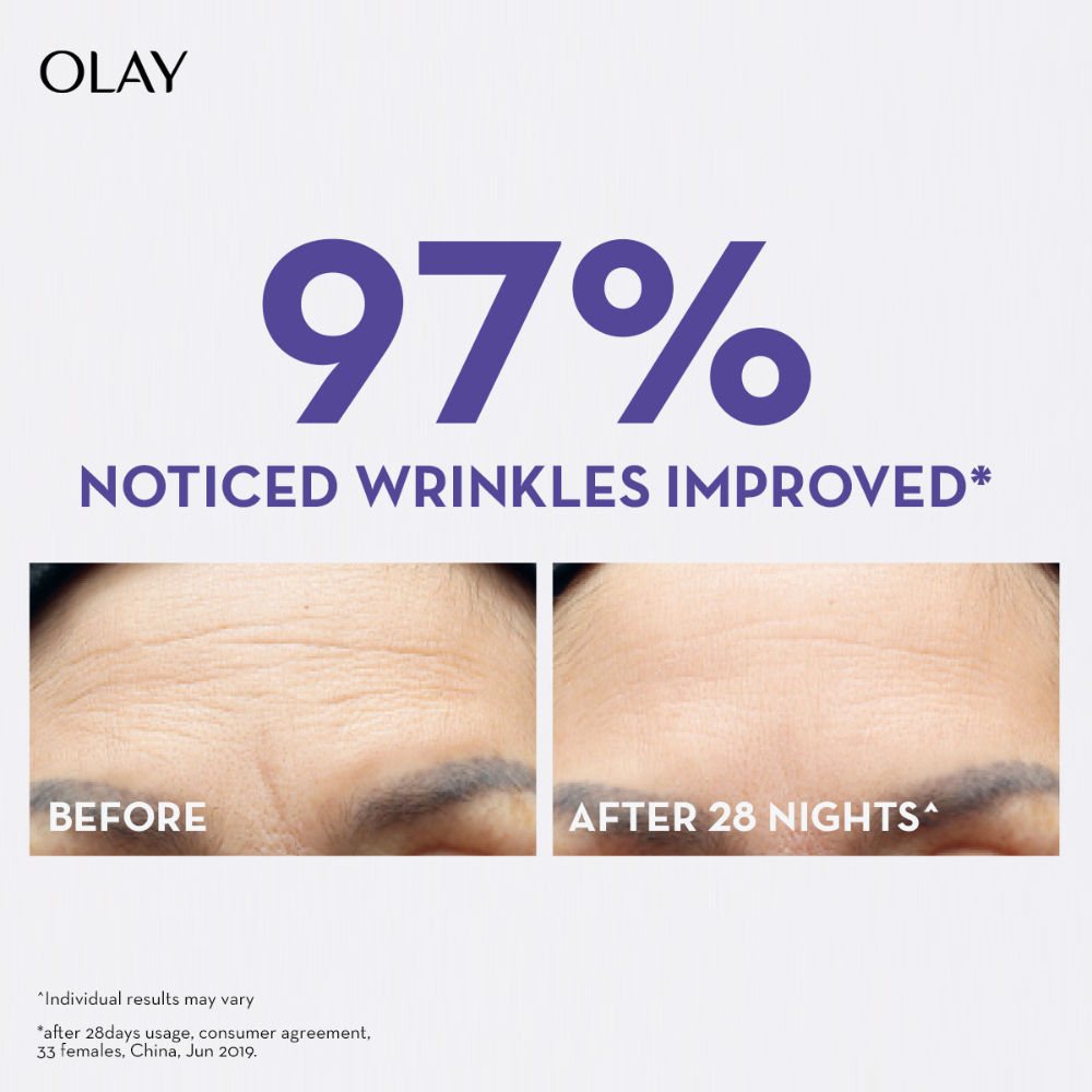 Olay Retinol 24 Anti Ageing Night Serum For Youthful Looking Skin, No Irritation, Fragrance Free, 30ml Buy at Indicrest Image 3