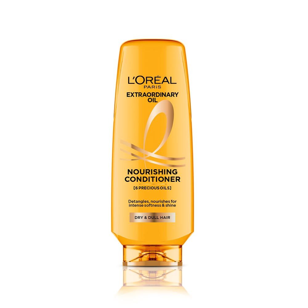 L'Oreal Paris Extraordinary Oil Nourishing Conditioner For Dull & Dry Hair Makes Hair Smooth, 180ml Buy at Indicrest Image 11