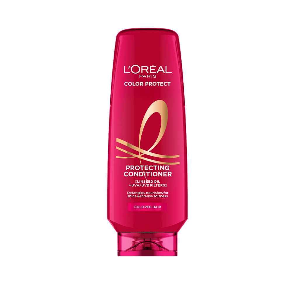 L'Oreal Paris Colour Protecting Conditioner For Coloured Hair With UVA/UVB Filters, 180ml Buy at Indicrest Image 9