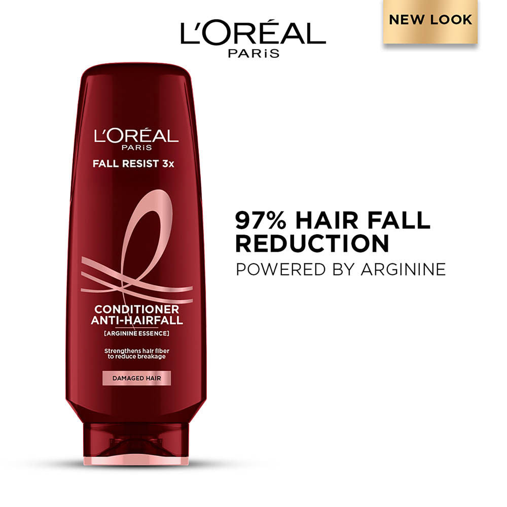 L'Oreal Paris Fall Resist 3x Anti-Hair Fall Conditioner For Fragile Hair, 180ml Buy at Indicrest