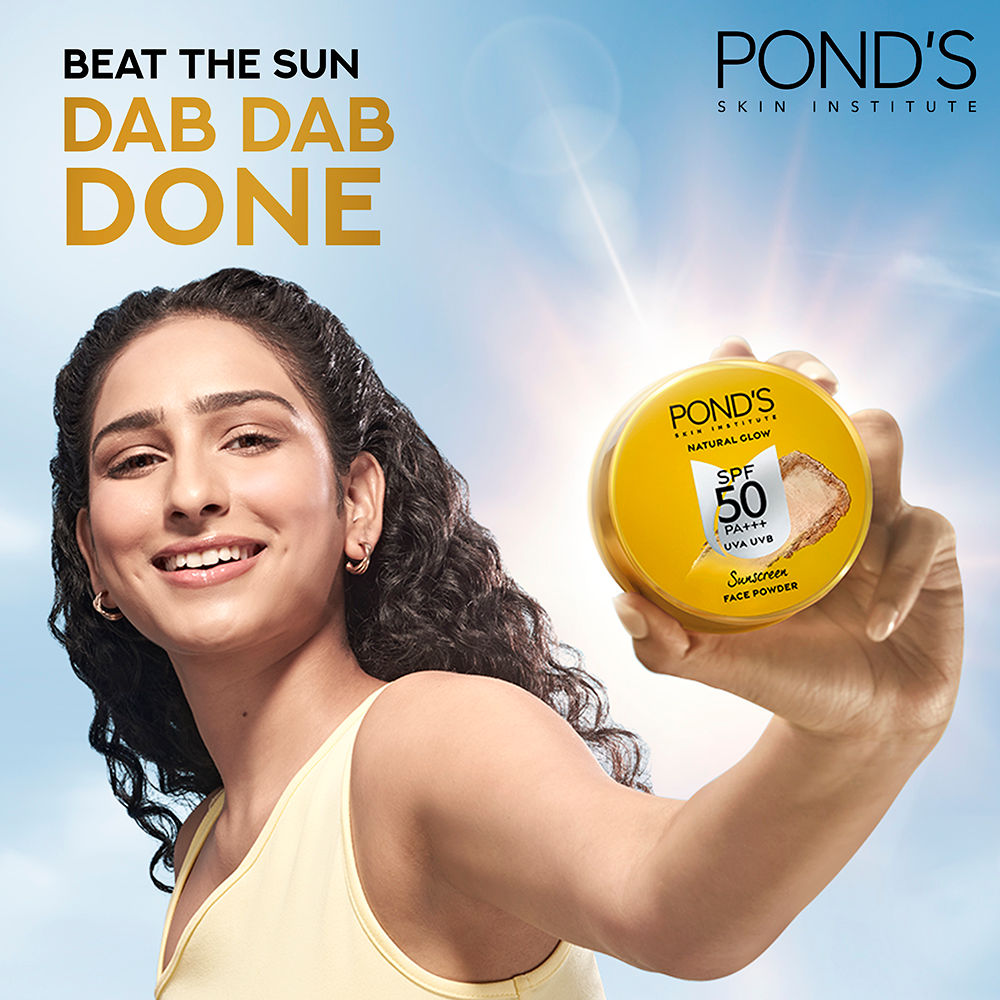Pond’s SPF 50 PA+++ UVA UVB Sunscreen Face Powder, 20g Buy at Indicrest Image 4