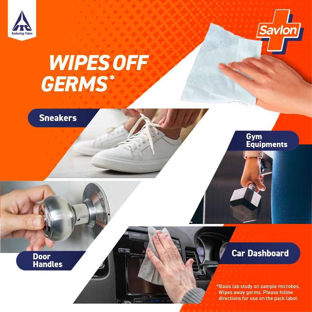 Savlon Germ Protection Multipurpose Thick & Soft Wet Wipes with Fliptop Lid 72 pcs, 72 Wipes Buy at Indicrest Image 5