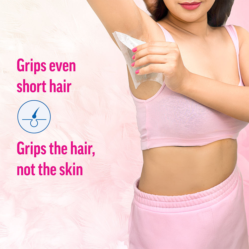 Veet Professional Waxing Strips Kit For Sensitive Skin Buy at Indicrest Image 8
