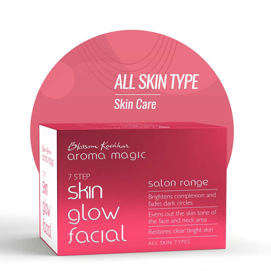 Aroma Magic Skin Glow Facial Kit – Radiance Boosting 7-Step Facial, 225g Buy at Indicrest